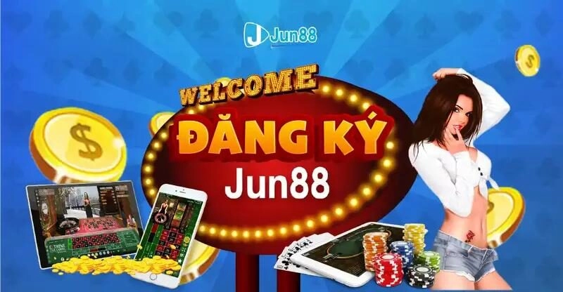 Đăng Ký Jun88 2 Chỉ với vài bước đơn giản bạn đã có ngay một tài khoản cho riêng mình